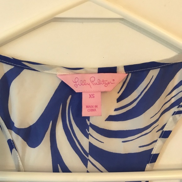 Lilly Pulitzer Malie Silk Tank XS - Picture 3 of 6